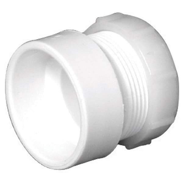 Charlotte Pipe And Foundry Charlotte Pipe Schedule 40 1-1/2 in. Hub X 1-1/2 in. D Slip PVC Pipe Adapter 1 pk PVC00104P0800 - main